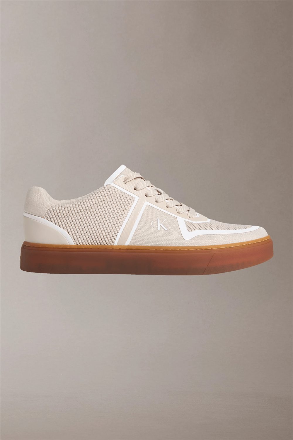 Calvin Klein Classic Cups Laceup Erkek Sneaker Gold