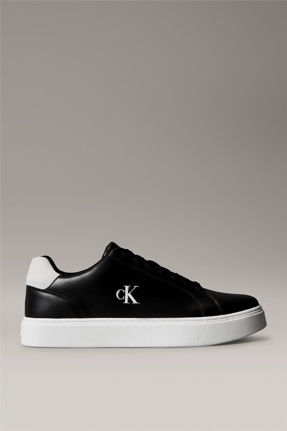 Calvin Klein Classic Cupsole Laceup Lth Erkek Sneaker Siyah