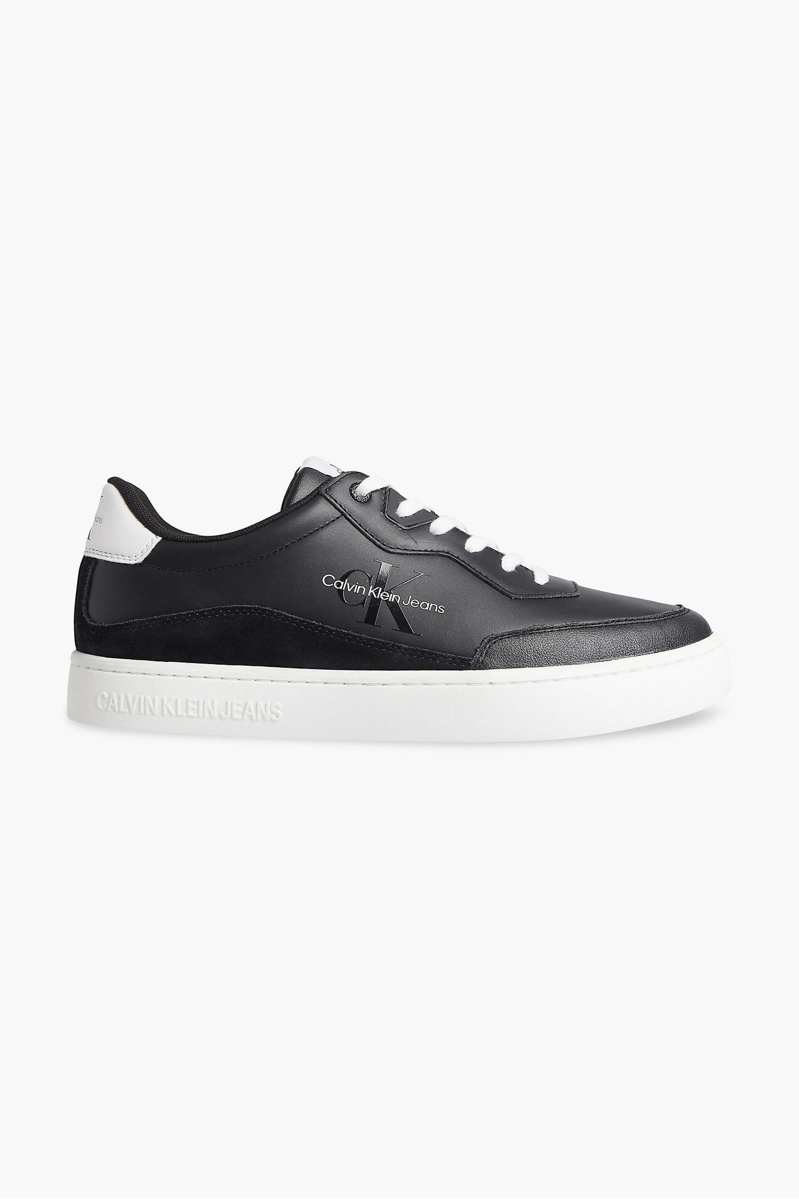 Calvin Klein Classic Cupsole Lth-Su Mono Erkek Sneaker