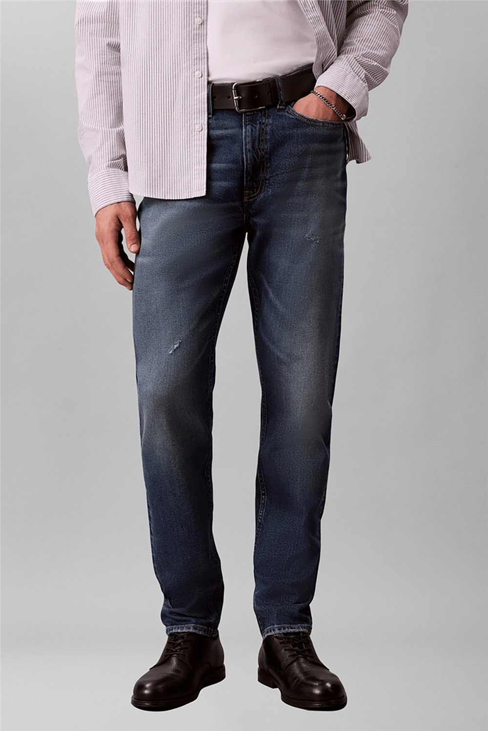 Calvin Klein Classic Taper New Beckford Jean Erkek Jean Pantolon