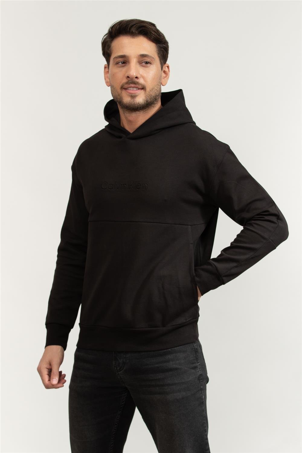 Calvin Klein Comfort Erkek Kapüşonlu Sweatshirt