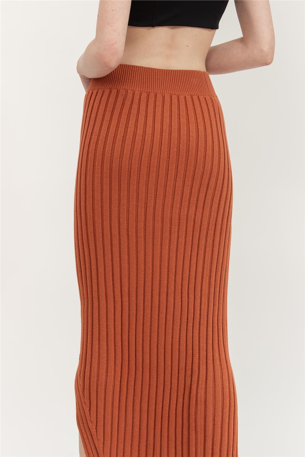 Calvin Klein Cotton Blend Kadın Etek