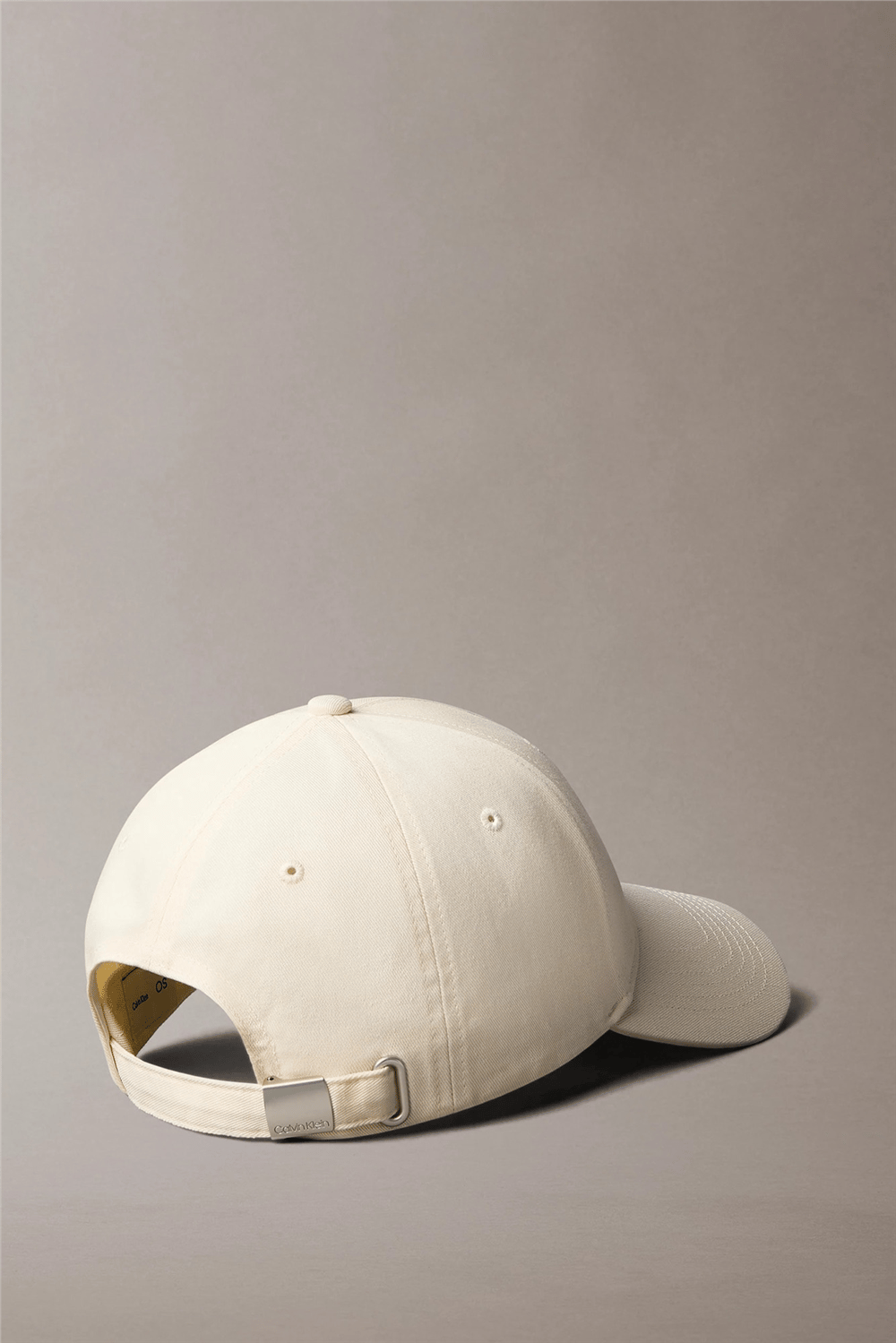 Calvin Klein Cotton Twill W/ Hw Cap Kadın Baseball Şapka Beyaz