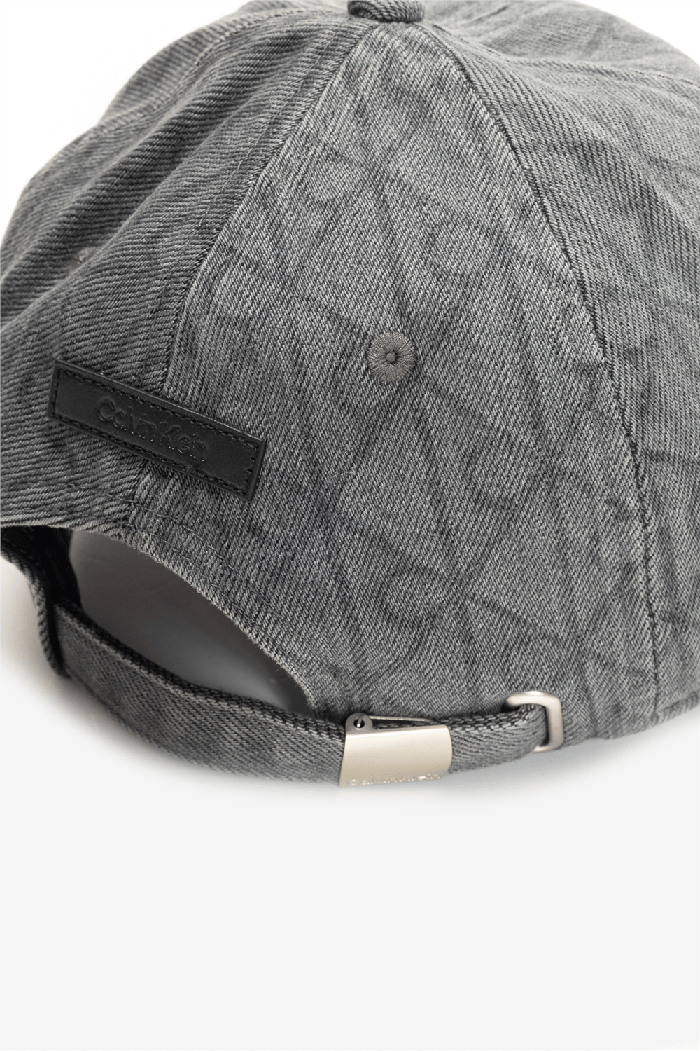 Calvin Klein Denim Emblem Burnout W Patch Cap Kadın Baseball Şapka