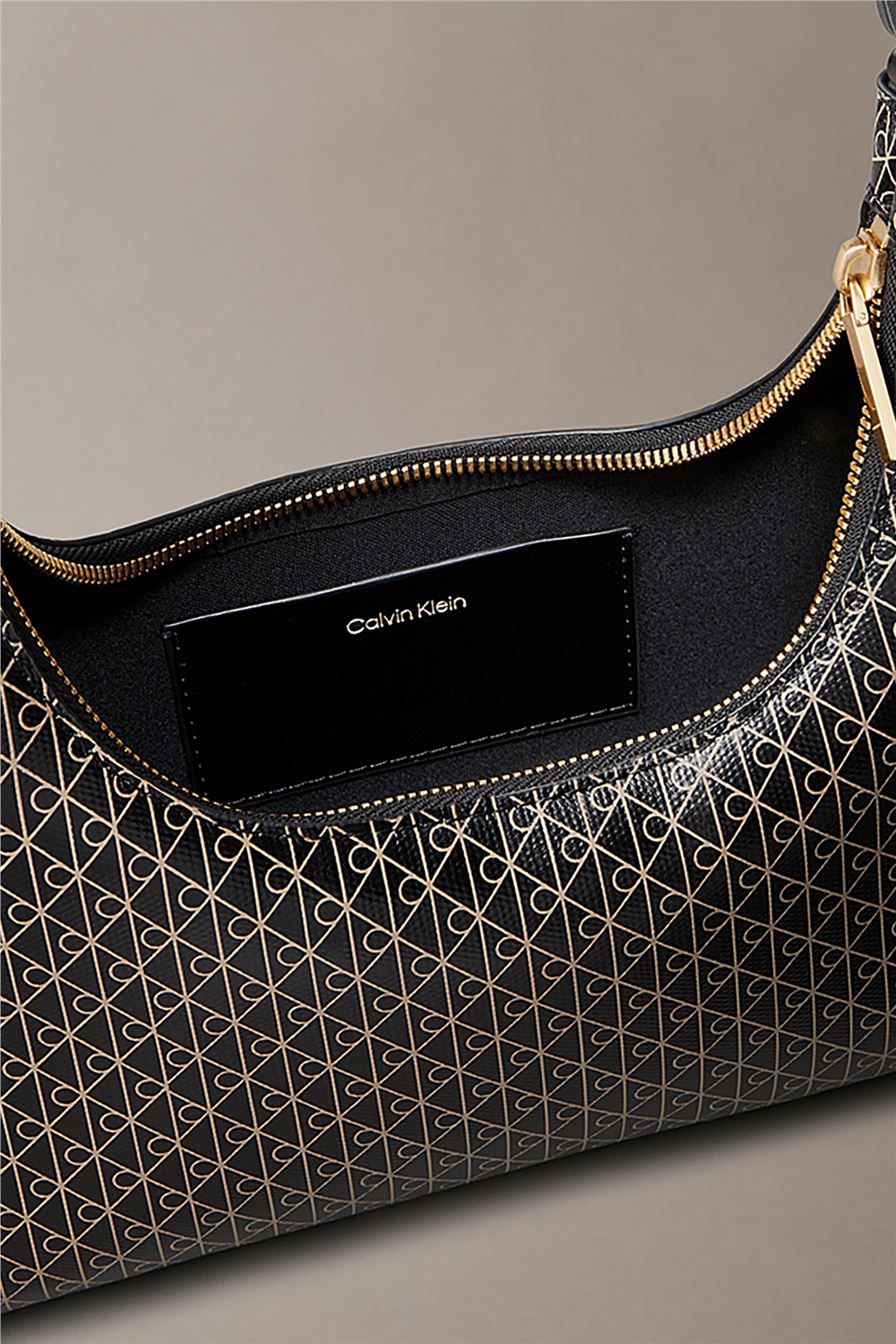 Calvin Klein Emblem Aop Conv Kadın Mini Omuz Çantası