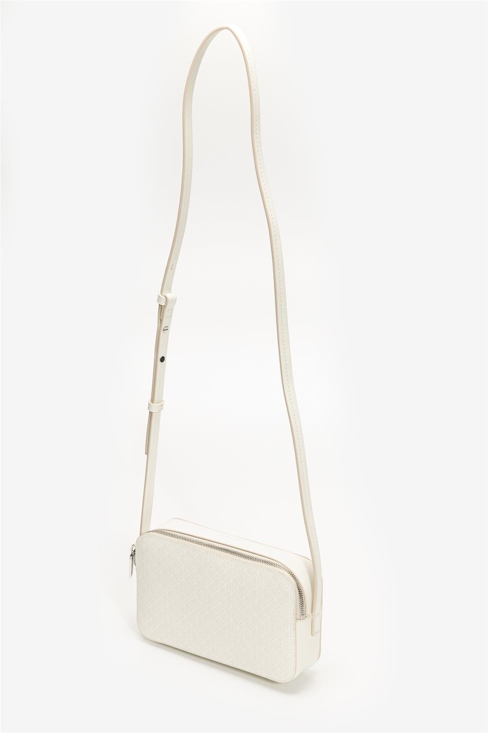 Calvin Klein Emblem Aop Elongated Kadın Mini Omuz Çantası