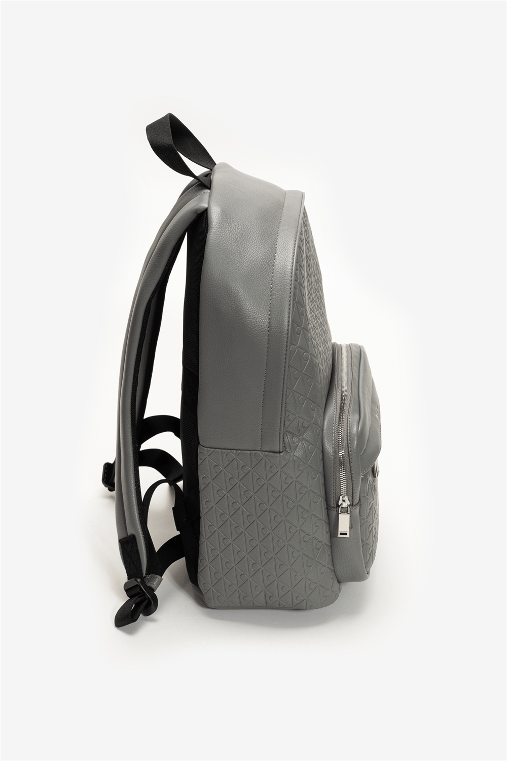 Calvin Klein Emblem Aop Emboss Round Backpack Erkek Sırt Çantası