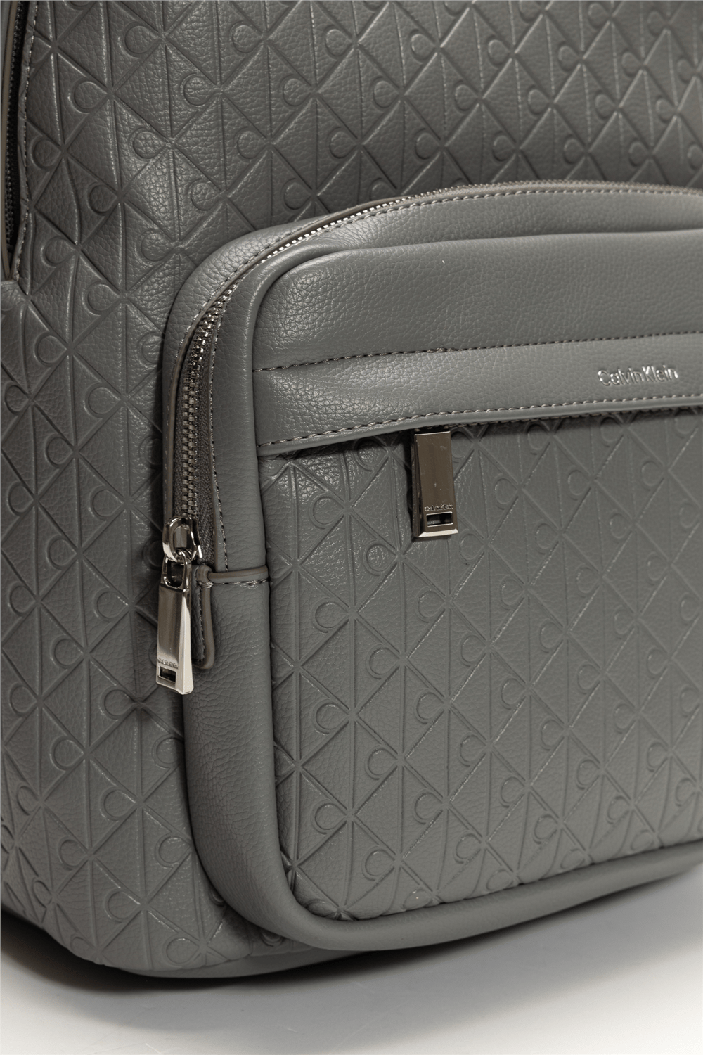 Calvin Klein Emblem Aop Emboss Round Backpack Erkek Sırt Çantası
