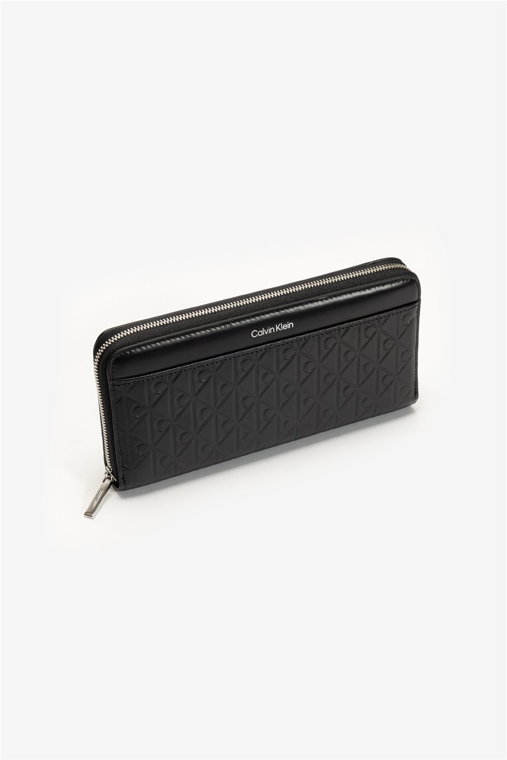 Calvin Klein Emblem Aop Embossed Long Wallet Kadın Cüzdan