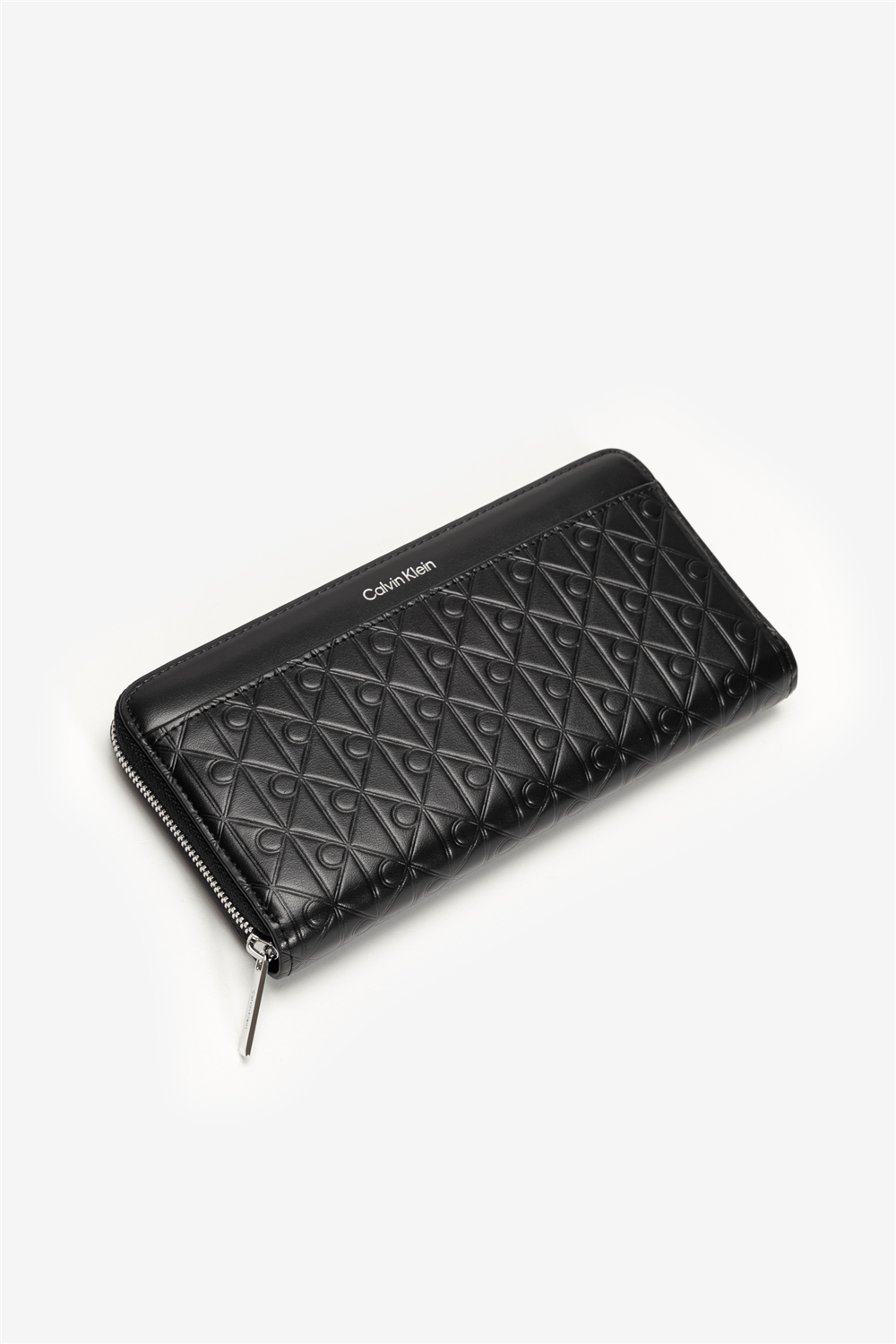 Calvin Klein Emblem Aop Embossed Long Wallet Kadın Cüzdan