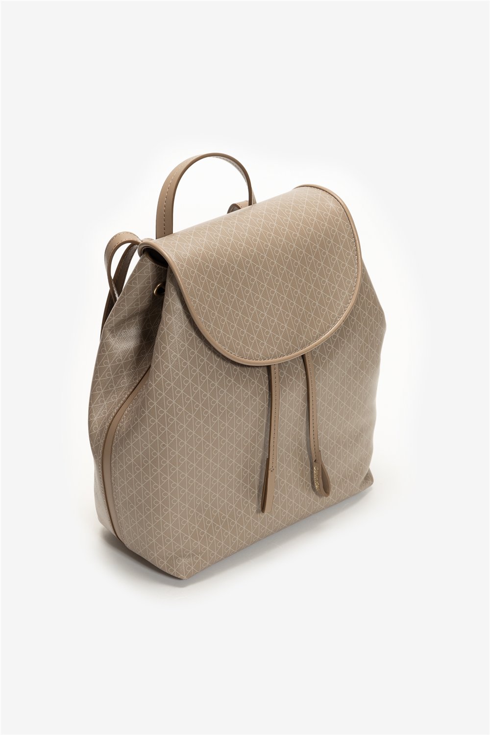 Calvin Klein Emblem Aop Flap Backpack Kadın Sırt Çantası