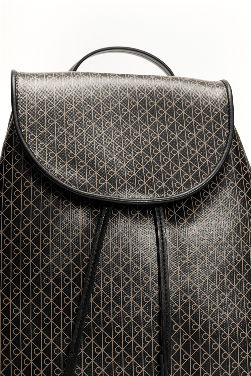 Calvin Klein Emblem Aop Flap Backpack Kadın Sırt Çantası