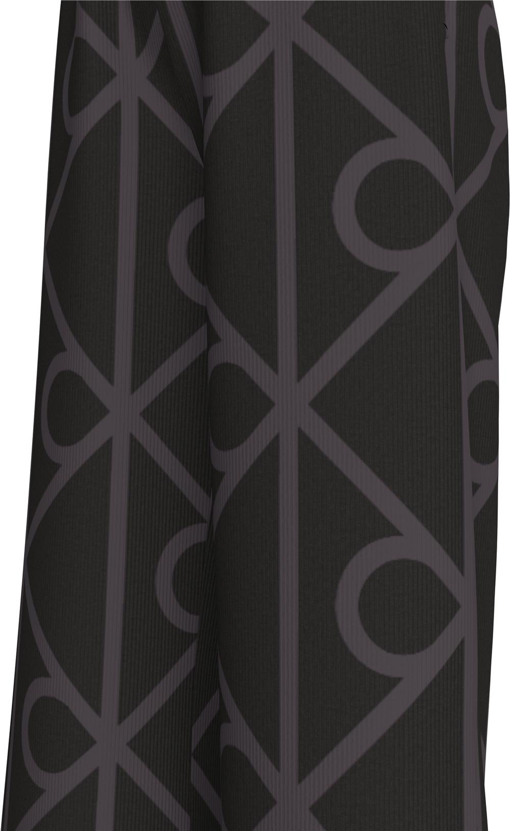 Calvin Klein Emblem Aop Jacquard Kadın Eşofman Altı