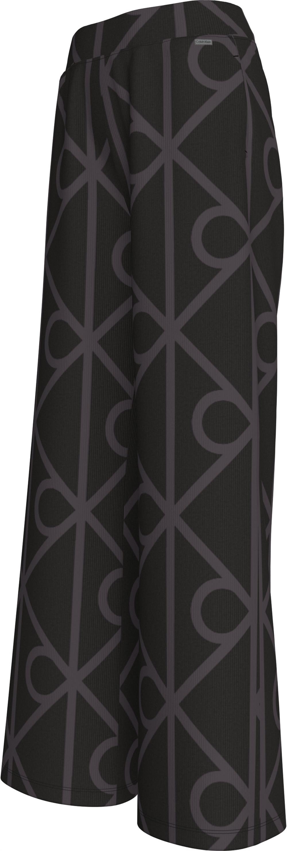Calvin Klein Emblem Aop Jacquard Kadın Eşofman Altı
