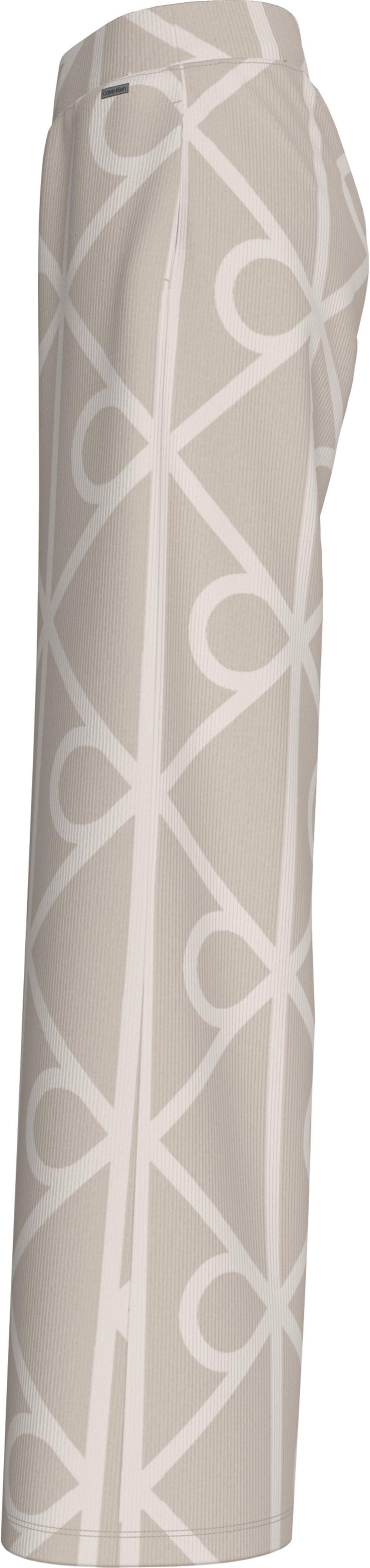 Calvin Klein Emblem Aop Jacquard Kadın Eşofman Altı