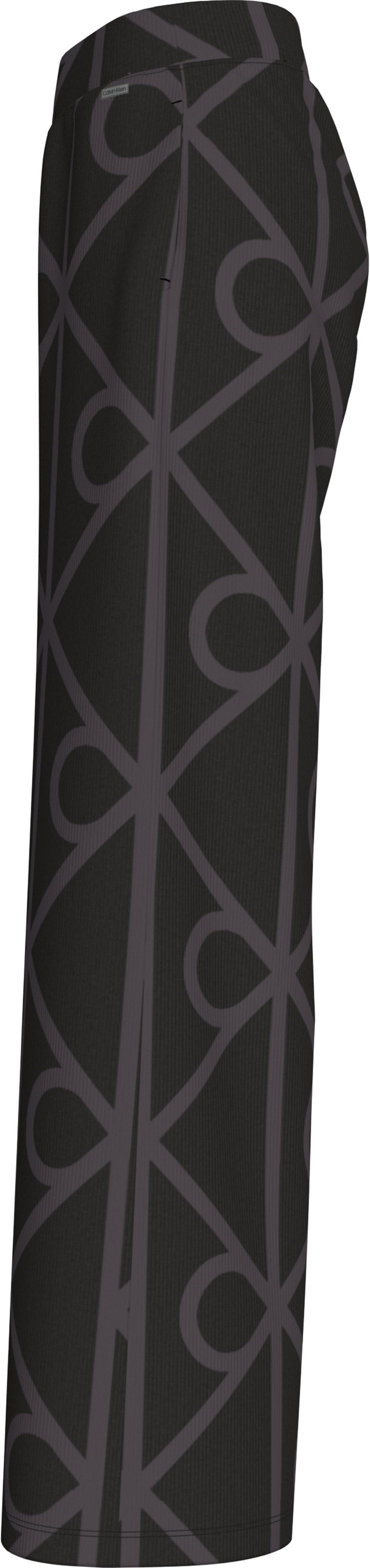 Calvin Klein Emblem Aop Jacquard Kadın Eşofman Altı