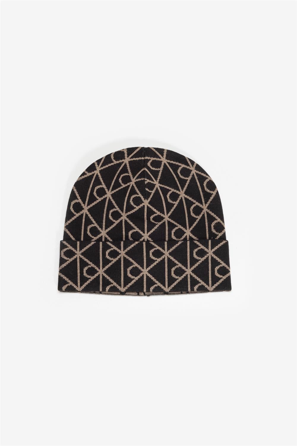 Calvin Klein Emblem Aop Jcq Fine Rib Erkek Bere