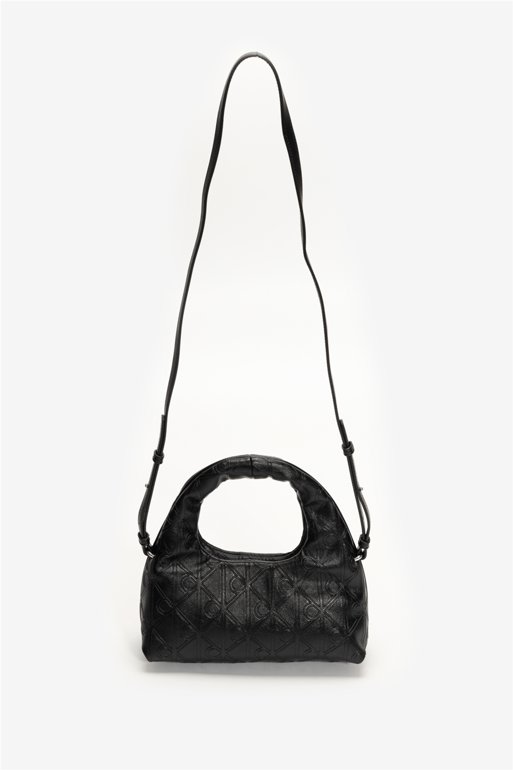 Calvin Klein Emblem Aop Puffer Bag With Strap Kadın Mini Omuz Çantası