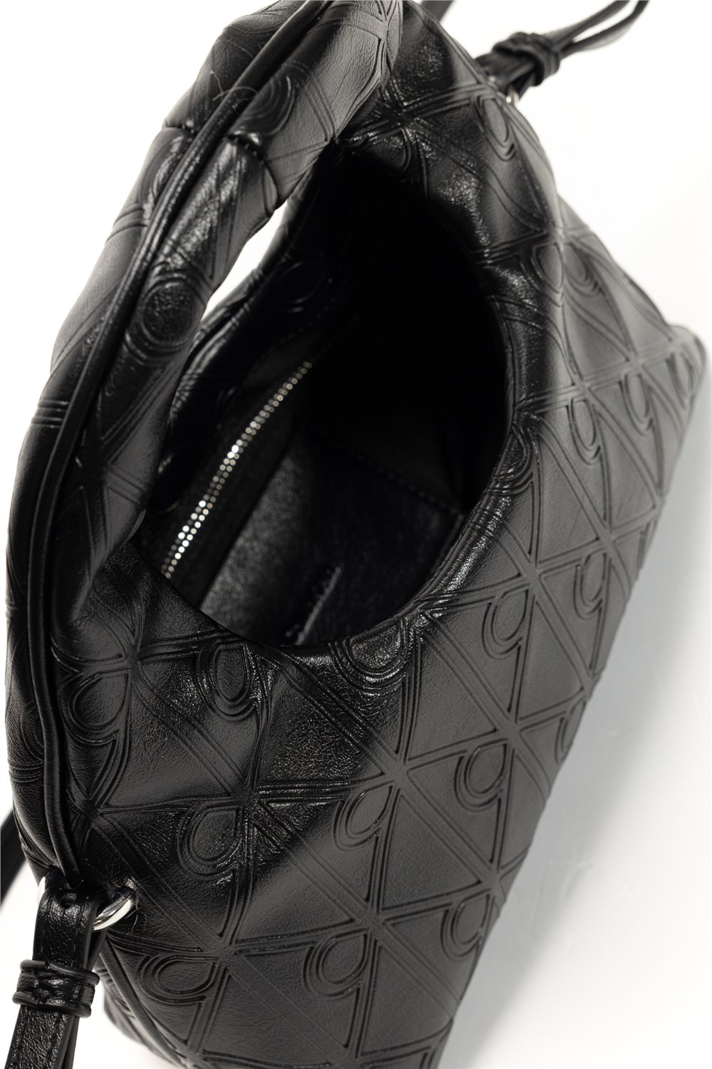 Calvin Klein Emblem Aop Puffer Bag With Strap Kadın Mini Omuz Çantası
