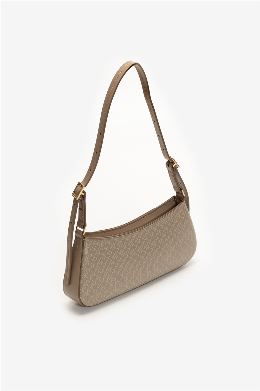 Calvin Klein Emblem Aop Small Shoulder Bag Kadın Mini Omuz Çantası