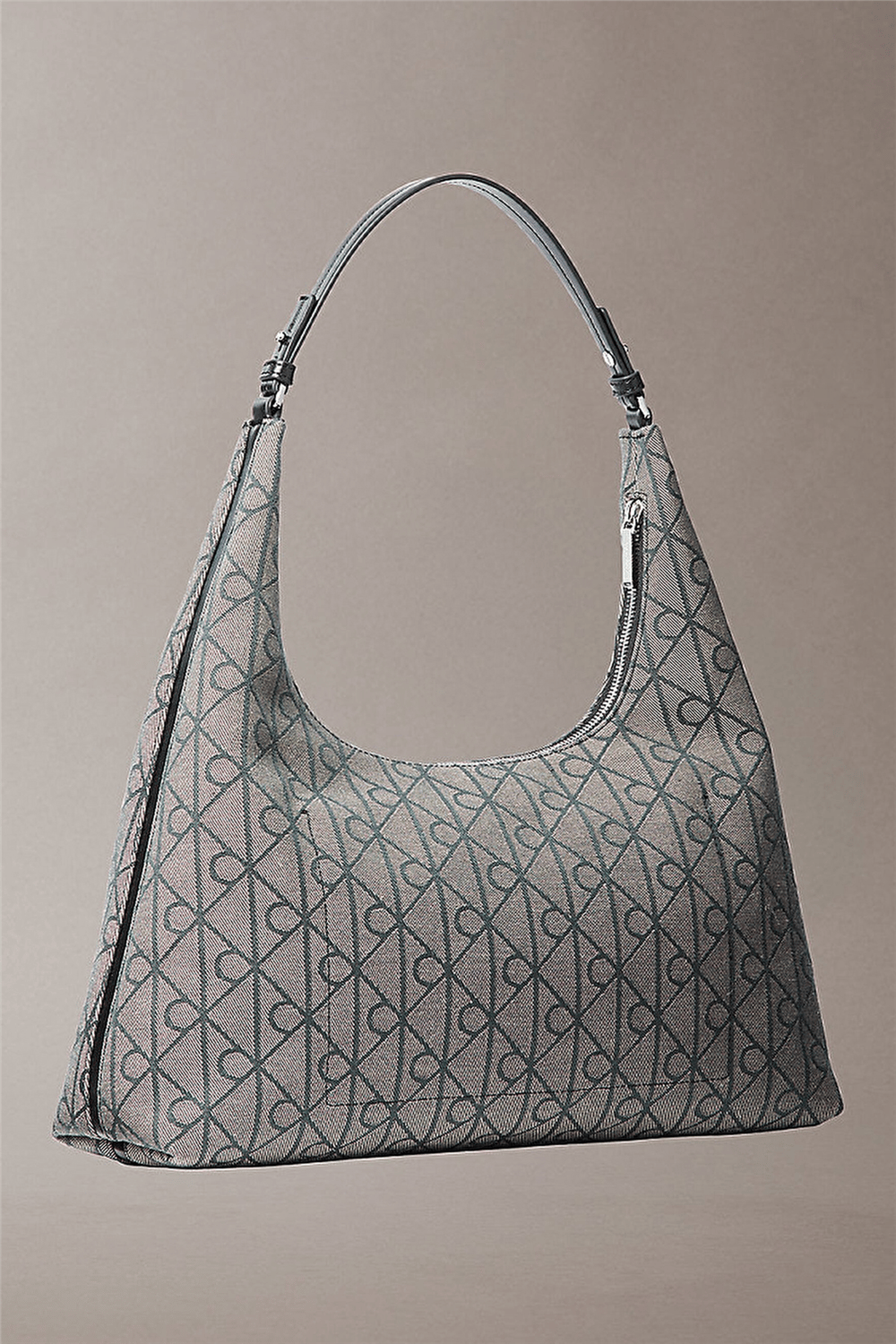 Calvin Klein Emblem Jacquard Shoulder Bag Kadın Omuz Çantası