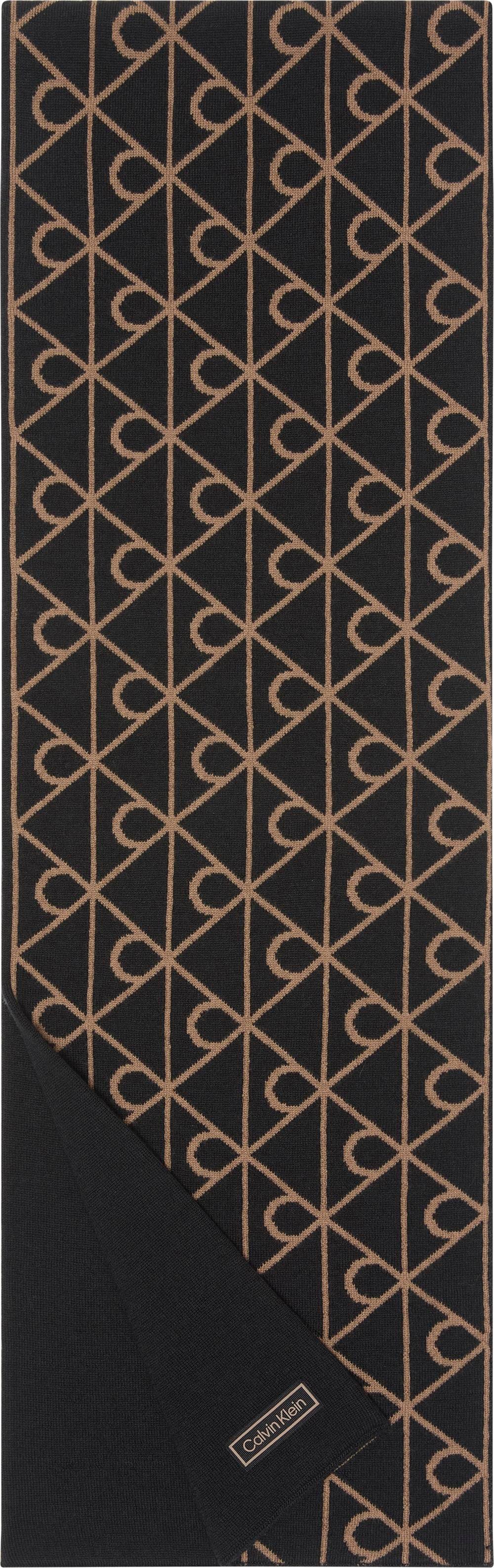 Calvin Klein Emblem ﻿Reversible Wool Hw Erkek Atkı