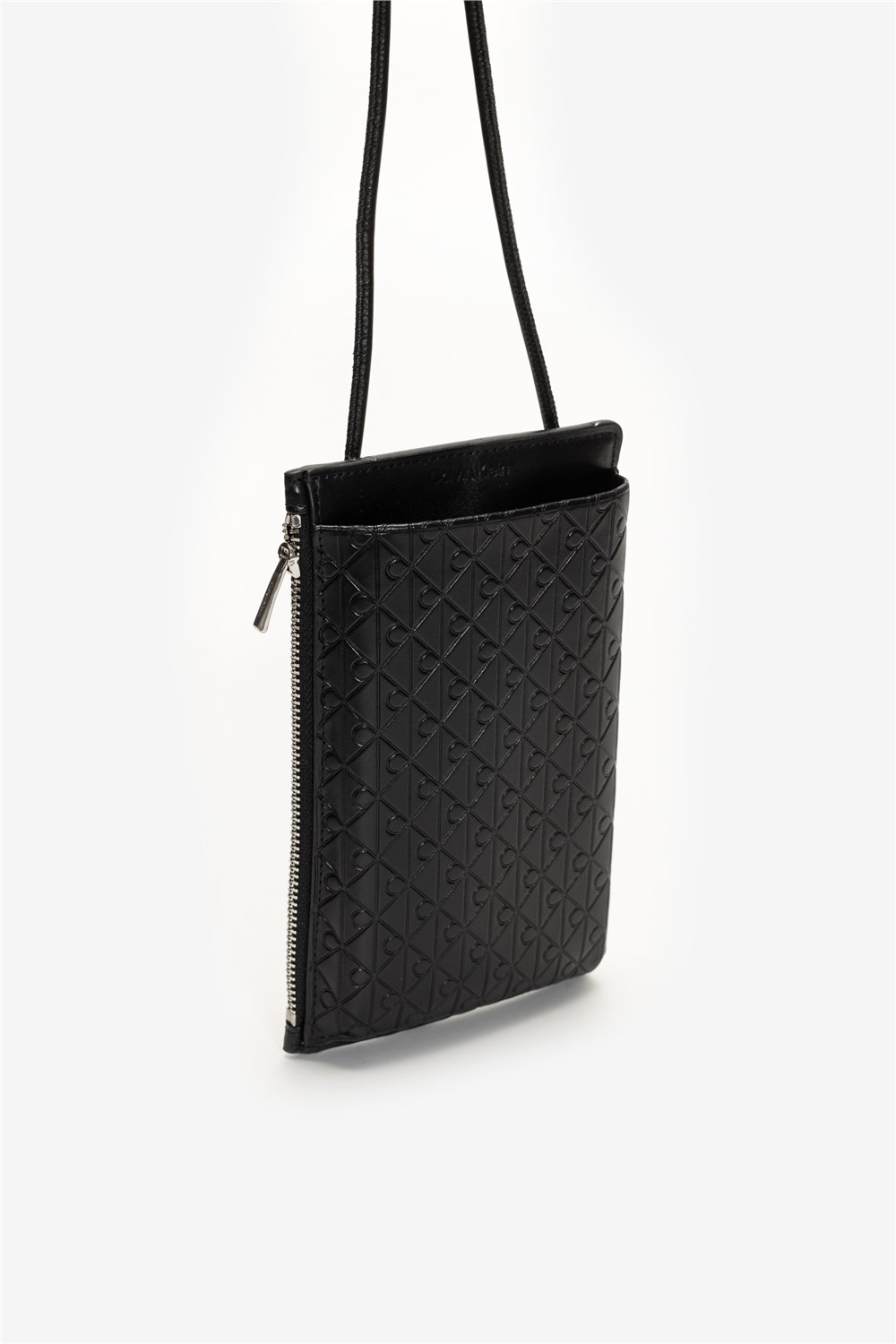 Calvin Klein Embossed Emblem Phone Crossbody Erkek Reporter Çanta