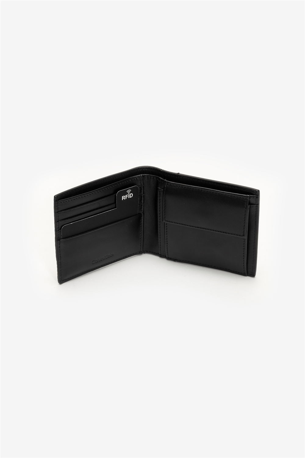 Calvin Klein Embossed Woven Billfold W/ Coin Erkek Cüzdan
