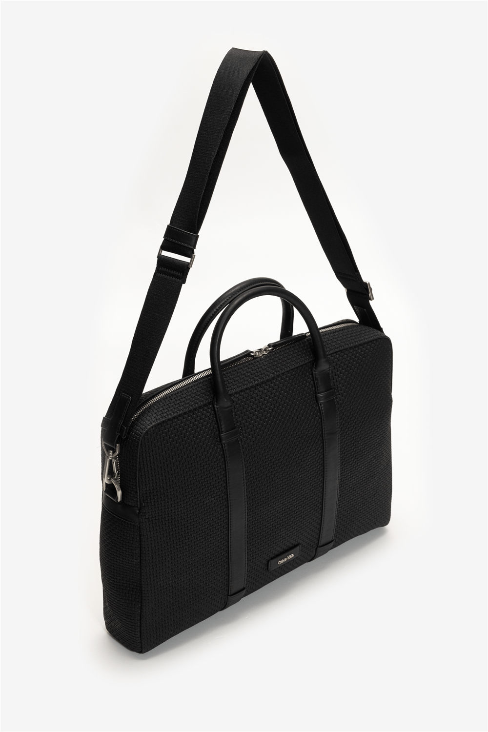 Calvin Klein Embossed Woven Commuter Erkek Bilgisayar Çantası