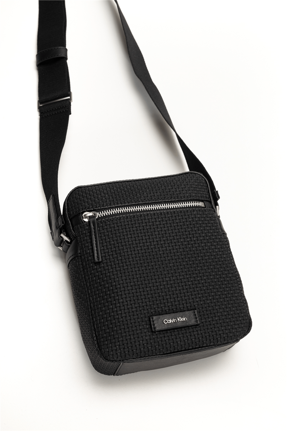 Calvin Klein Embossed Woven Reporter Erkek Reporter Çanta