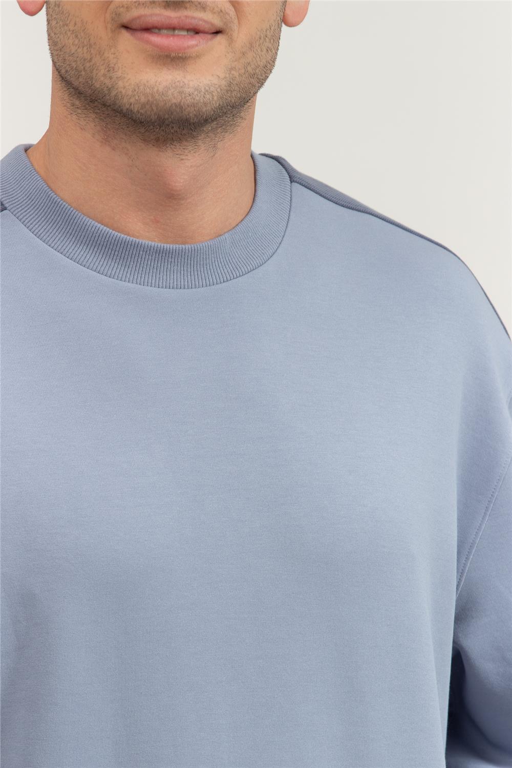 Calvin Klein Erkek Bisiklet Yaka Sweatshirt