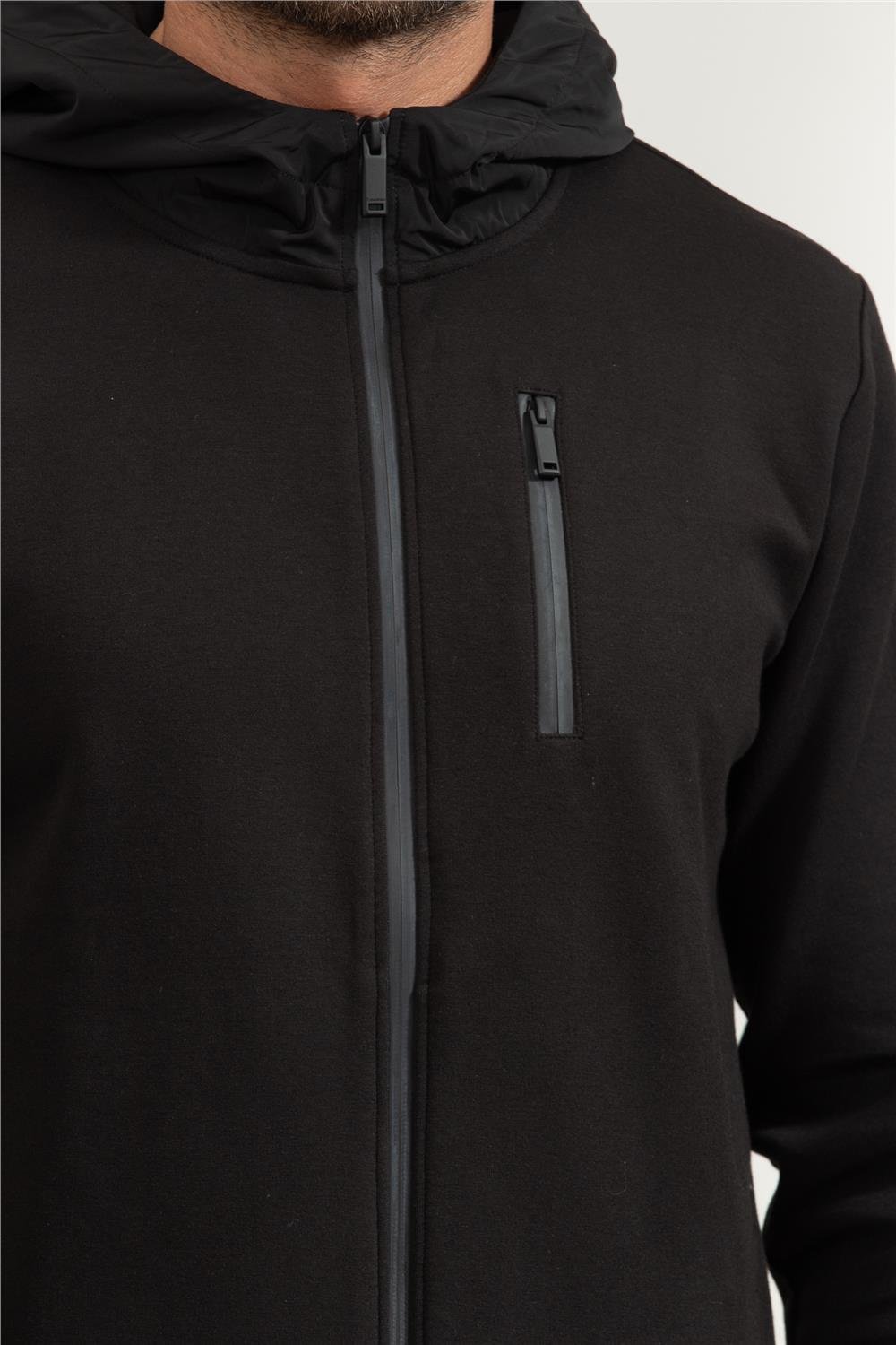 Calvin Klein Erkek Fermuarlı Sweatshirt
