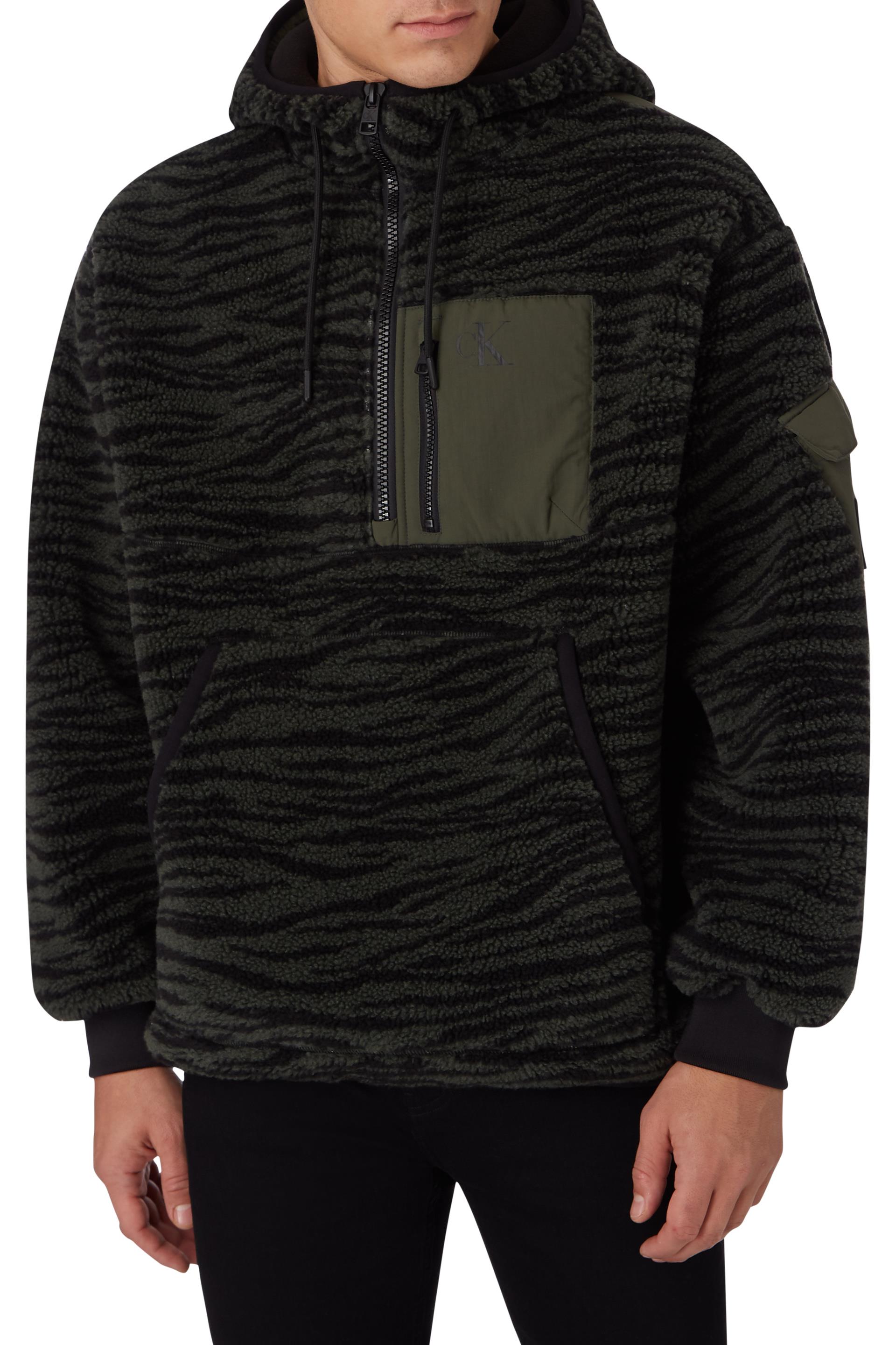 Calvin Klein Erkek Kapüşonlu Sweatshirt