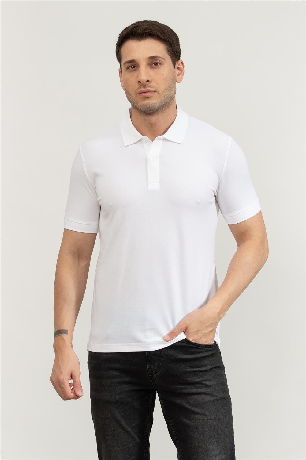 Calvin Klein Erkek Polo Yaka T-Shirt