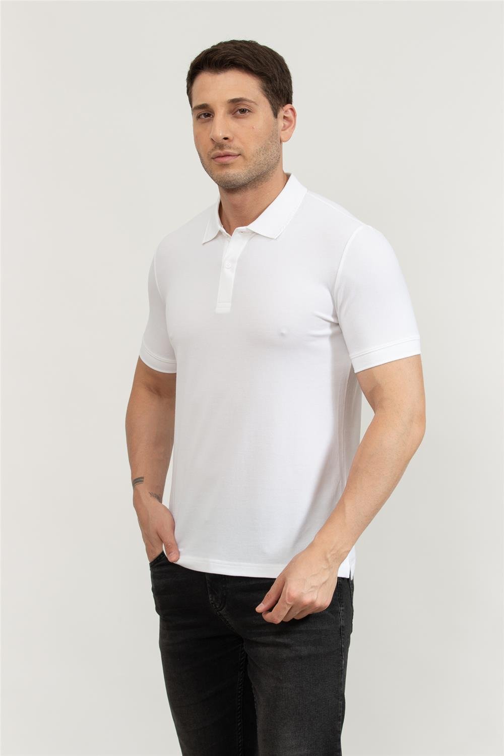 Calvin Klein Erkek Polo Yaka T-Shirt