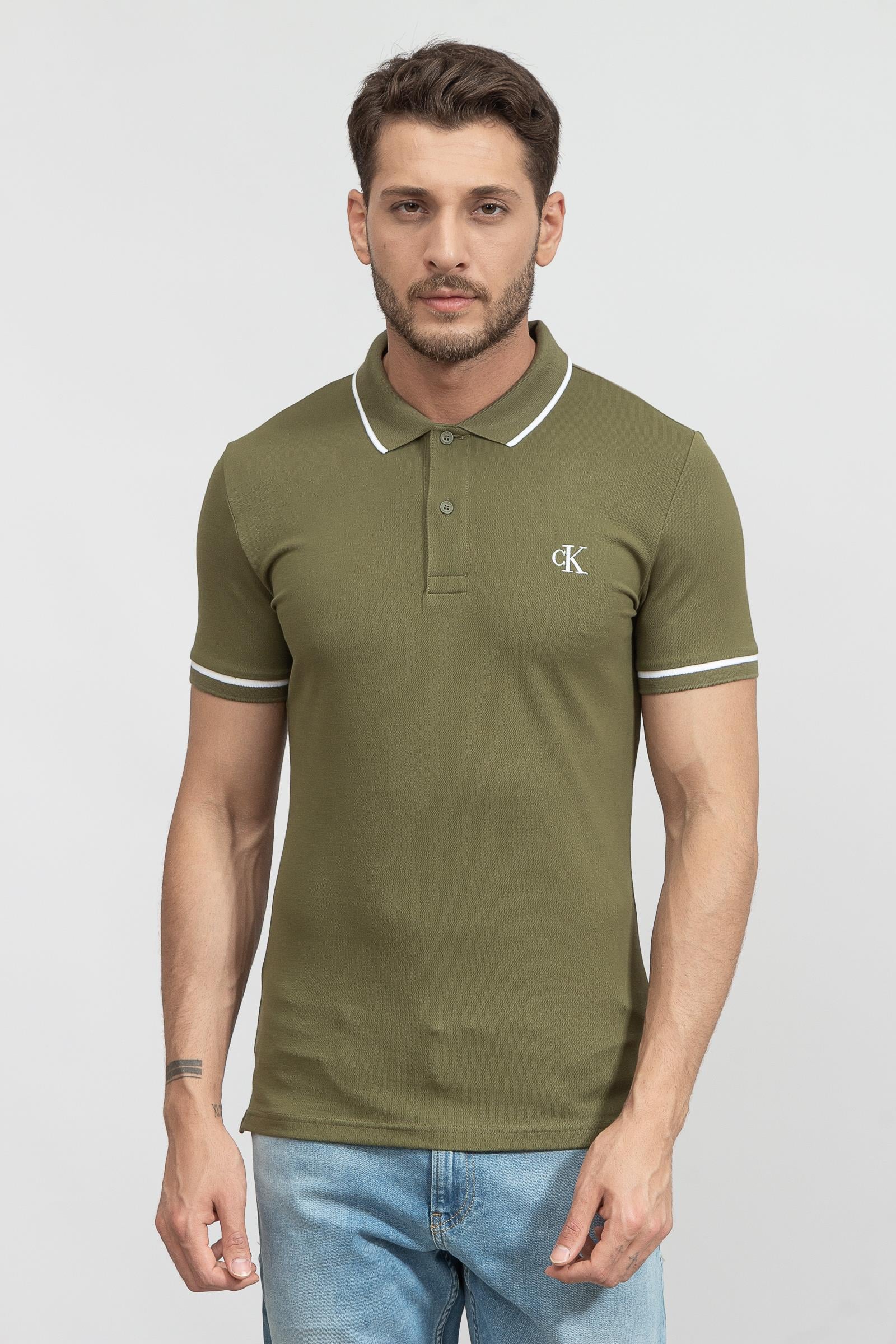 Calvin Klein Erkek Polo Yaka T-Shirt