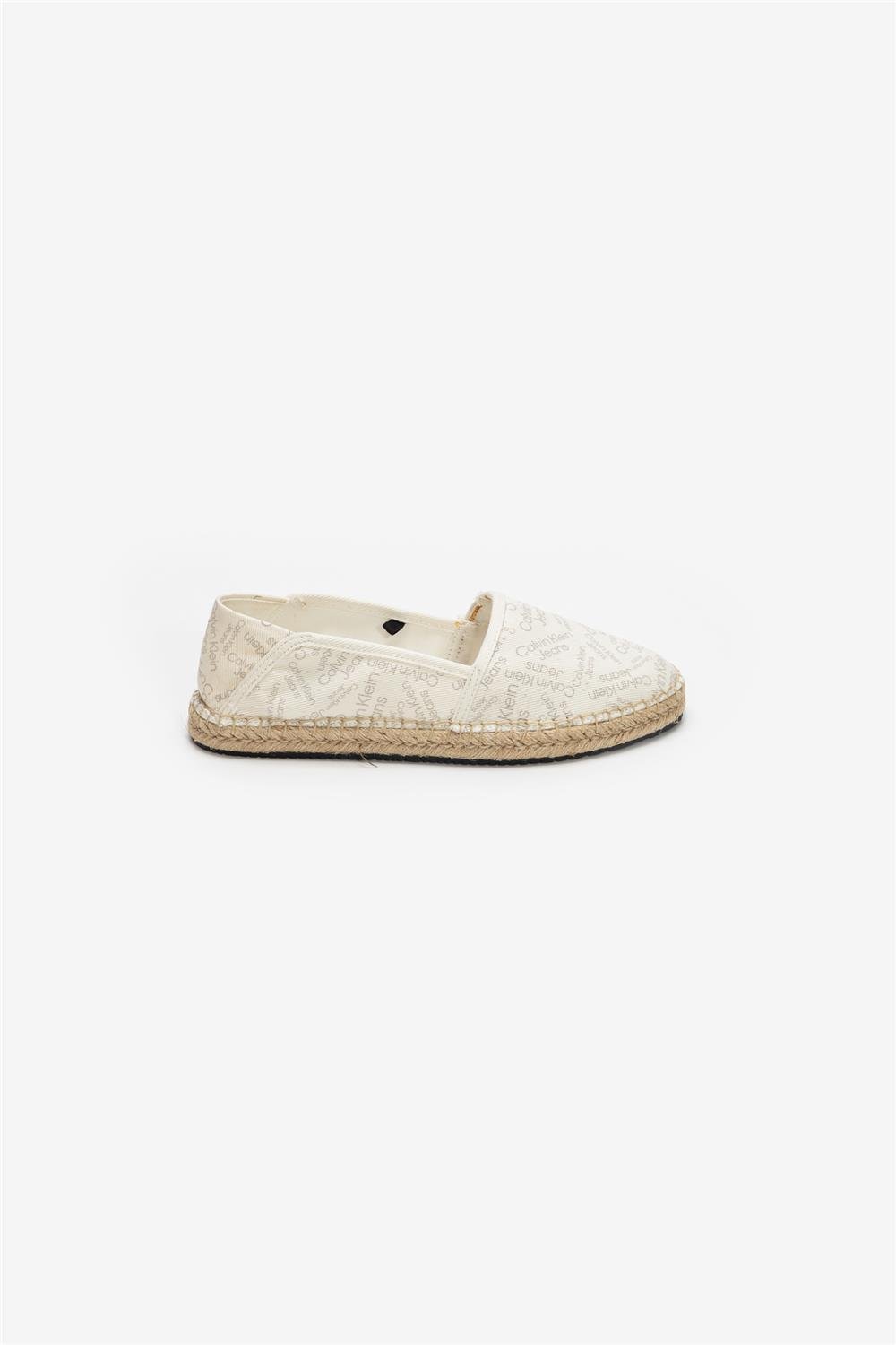 Calvin Klein Espadrilles Denim White Kadın Espadril