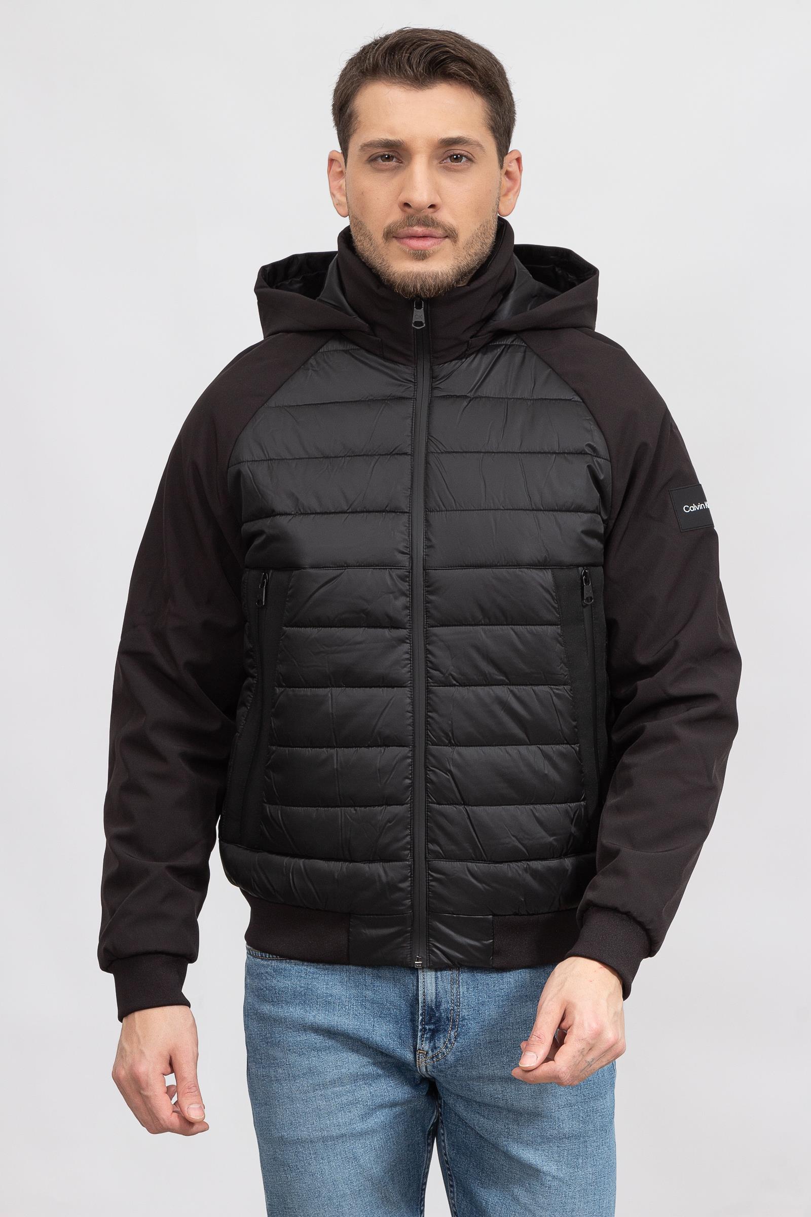 Calvin Klein Essential Mix Media Jacket Erkek Mont