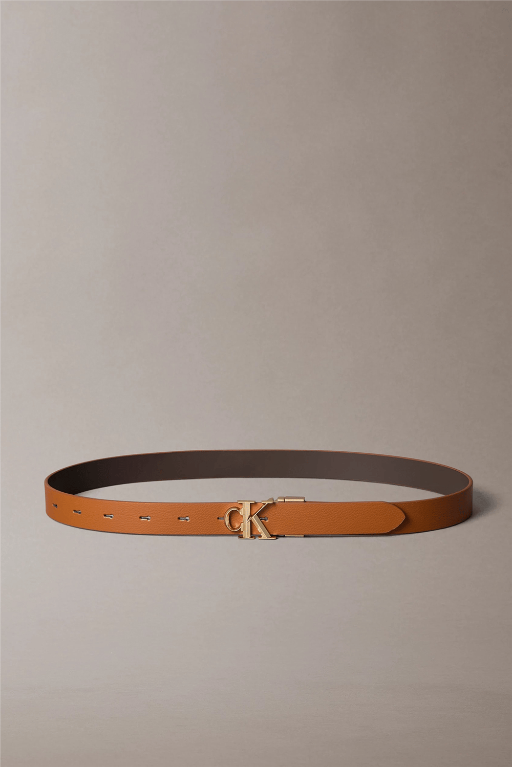 Calvin Klein Facet Ck Pebble Rev/Adj 25Mm Kadın Kemer Kırmızı