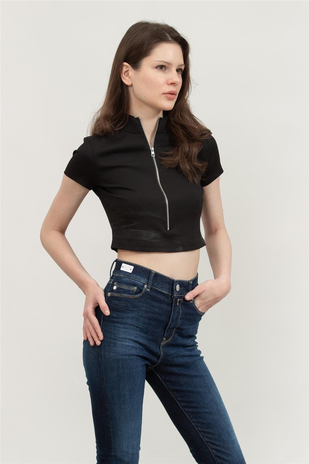 Calvin Klein Feminine Detailing Kadın Triko