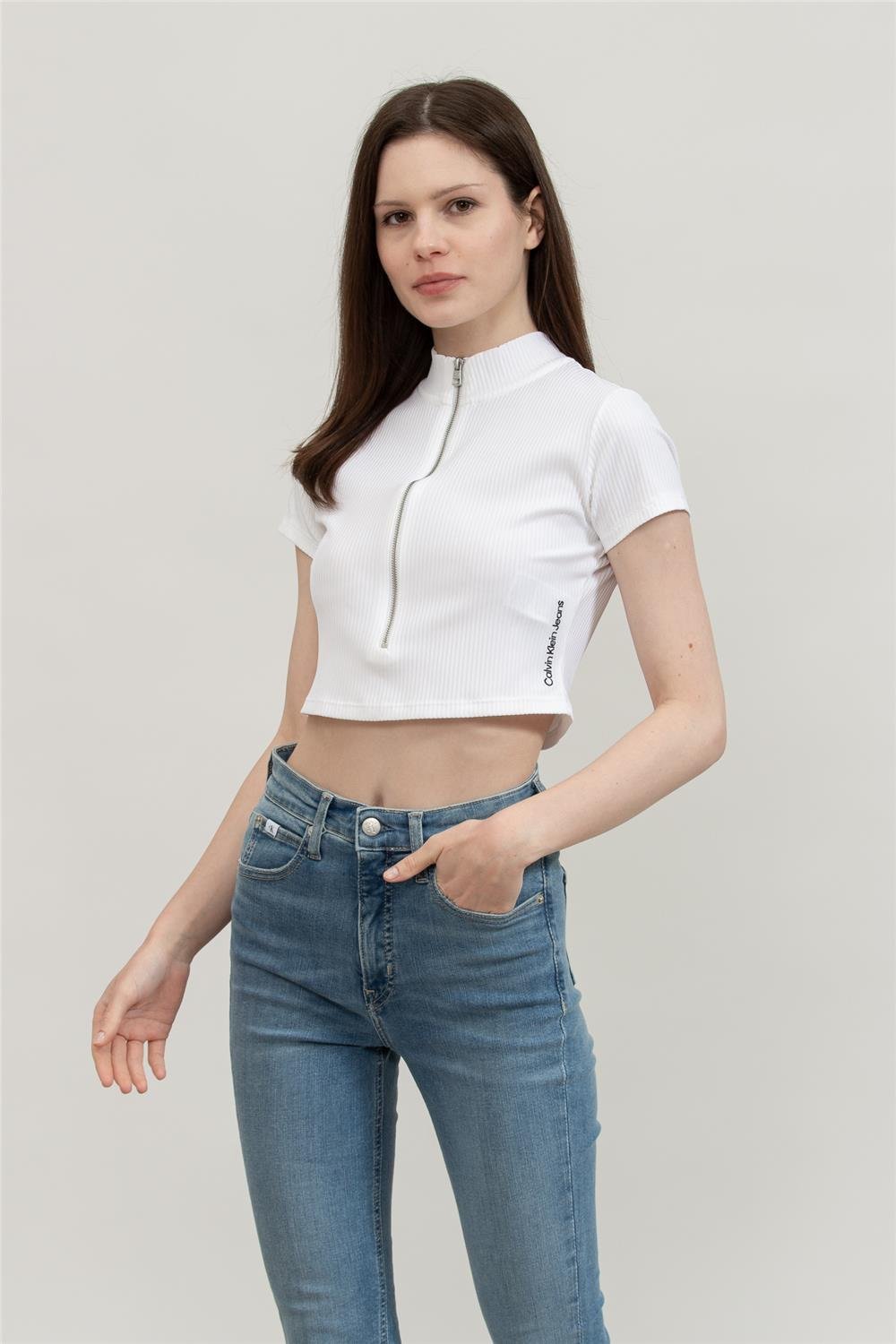 Calvin Klein Feminine Detailing Kadın Triko