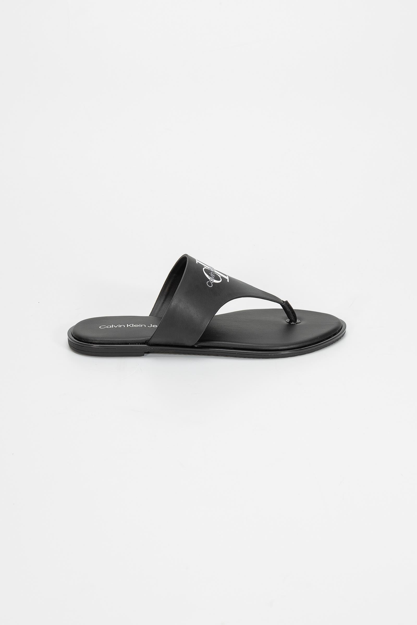 Calvin Klein Flat Sandal Toe Slide Lth Kadın Sandalet