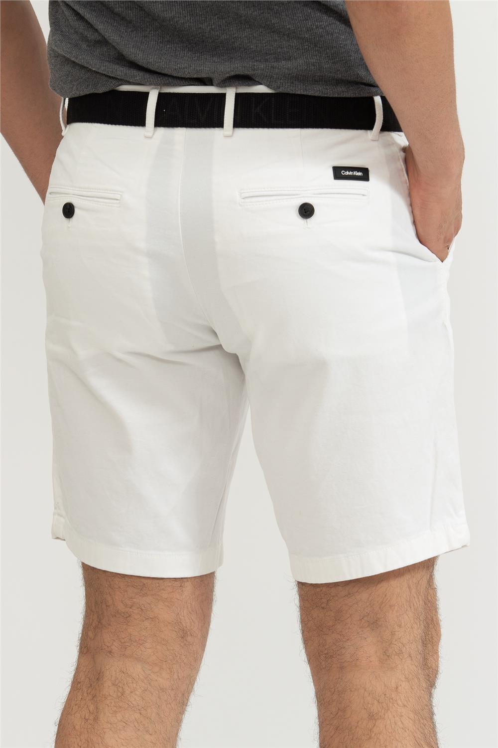 Calvin Klein Garment Dye Belted Shorts Erkek Bermuda Şort