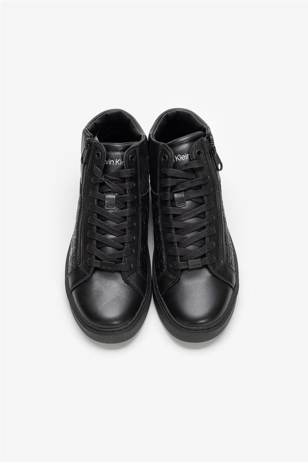 Calvin Klein High Top Lace Up W/Zip Mono Erkek Sneaker