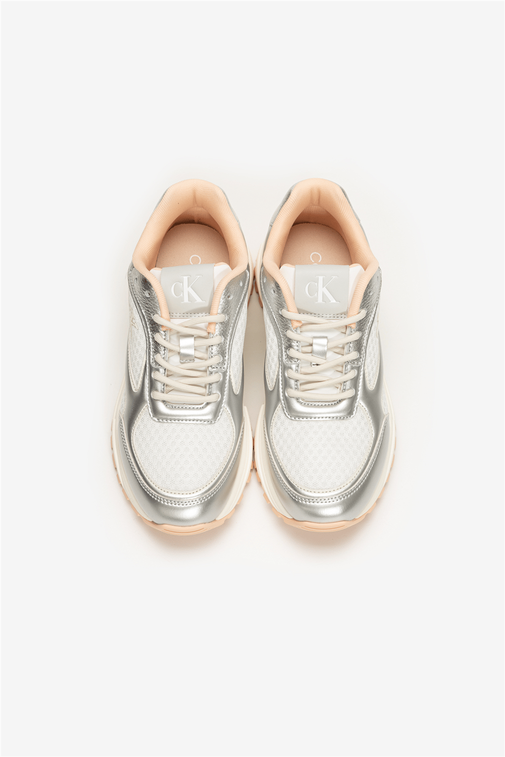 Calvin Klein Hike Runner Lace Up Mesh Mix Met Kadın Sneaker