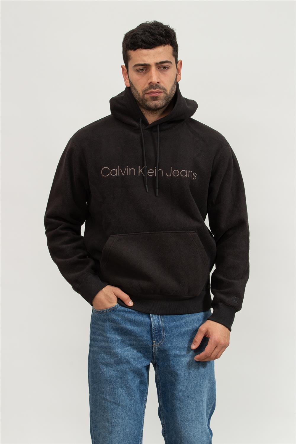 Calvin Klein Hybrid Comfort Erkek Kapüşonlu Sweatshirt