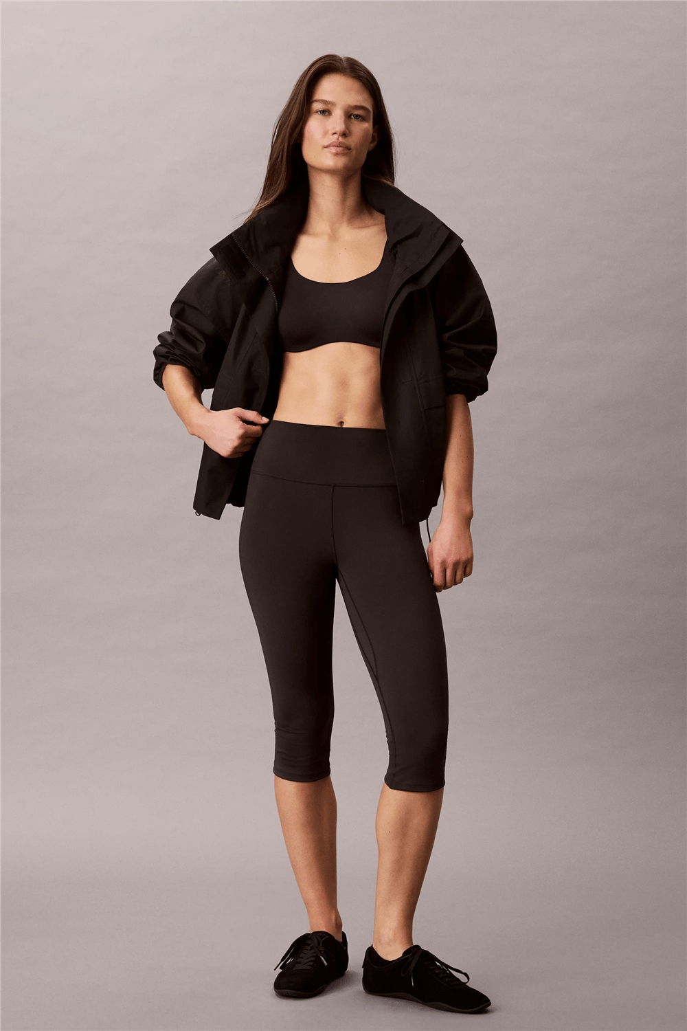 Calvin Klein Icon Sport Flexi Wir Kadın Sporcu Sütyen Siyah