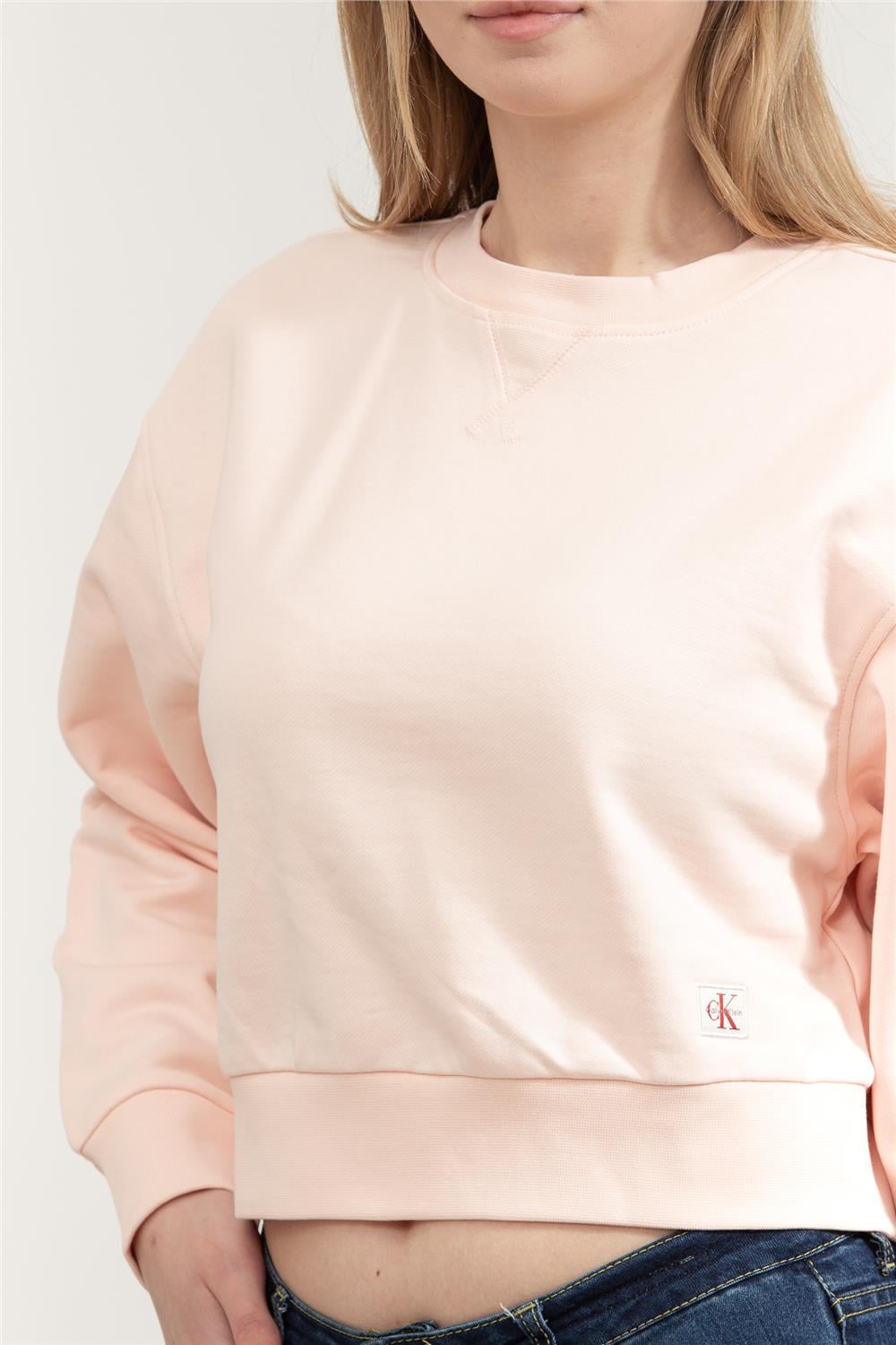 Calvin Klein Kadın Bisiklet Yaka Sweatshirt