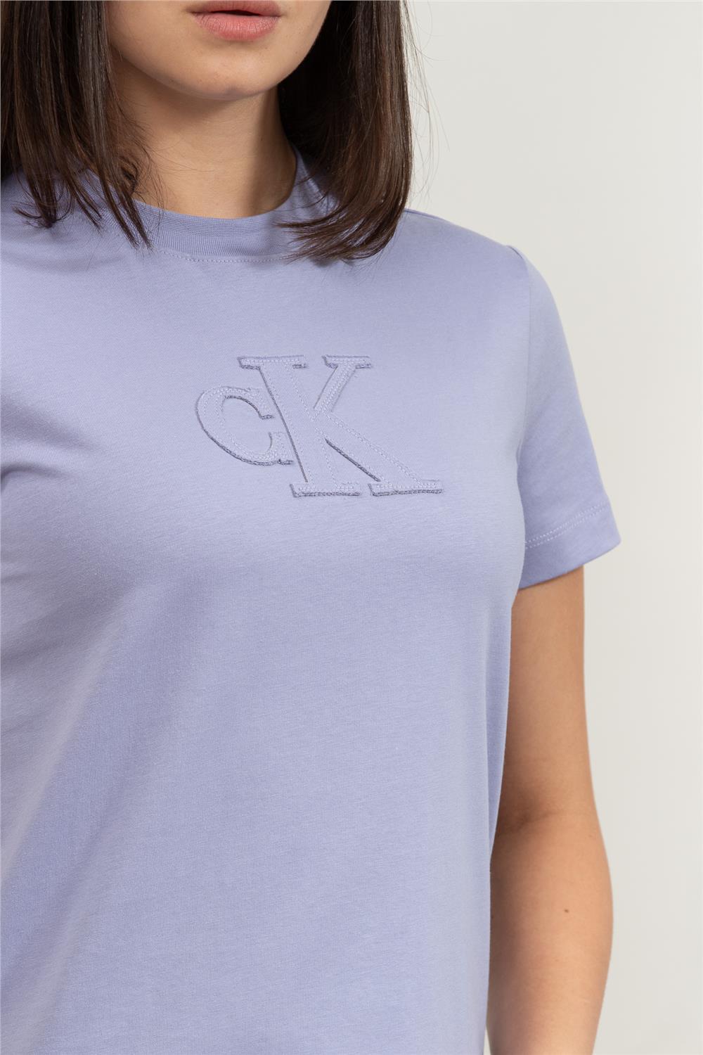 Calvin Klein Kadın Bisiklet Yaka T-Shirt