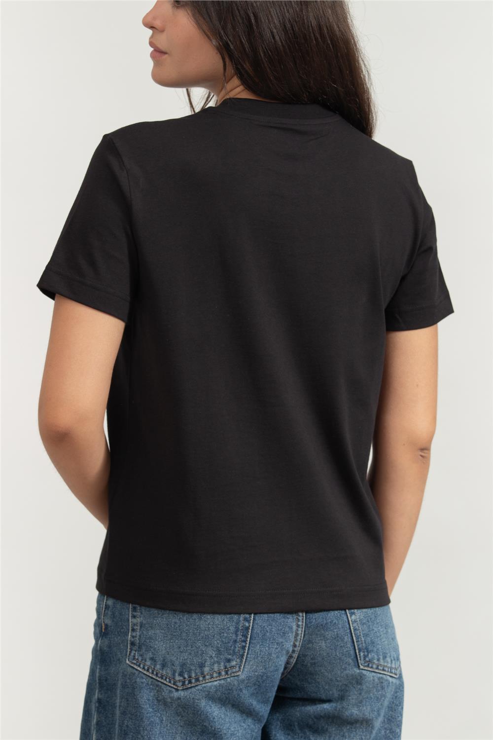 Calvin Klein Kadın Bisiklet Yaka T-Shirt